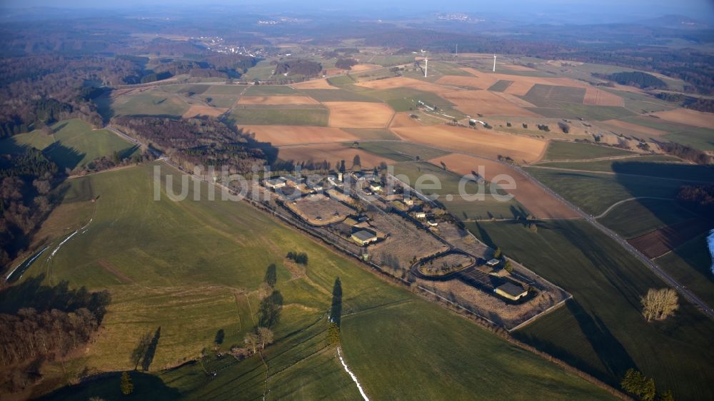 Luftaufnahme Blankenheim - Ehemalige Raketenstation in Reetz (Blankenheim) im Bundesland Nordrhein-Westfalen, Deutschland