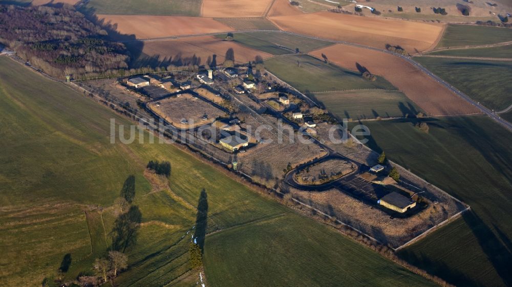 Blankenheim von oben - Ehemalige Raketenstation in Reetz (Blankenheim) im Bundesland Nordrhein-Westfalen, Deutschland