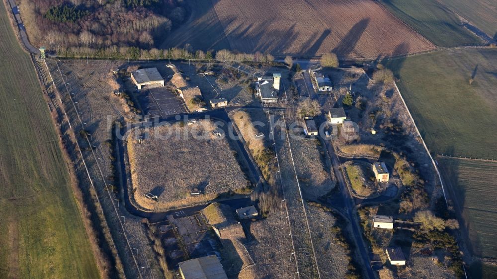 Luftaufnahme Blankenheim - Ehemalige Raketenstation in Reetz (Blankenheim) im Bundesland Nordrhein-Westfalen, Deutschland