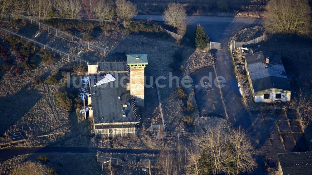 Blankenheim von oben - Ehemalige Raketenstation in Reetz (Blankenheim) im Bundesland Nordrhein-Westfalen, Deutschland