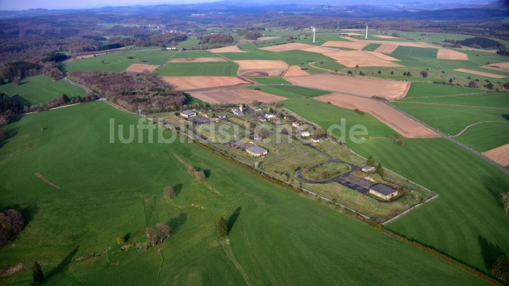 Luftbild Blankenheim - Ehemalige Raketenstation in Reetz (Blankenheim) im Bundesland Nordrhein-Westfalen, Deutschland