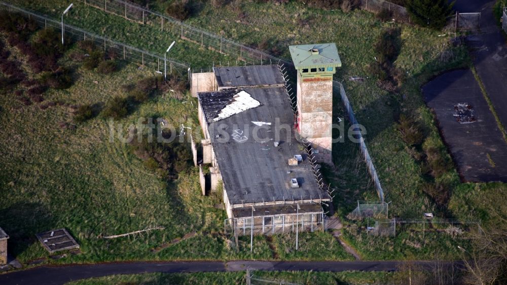 Blankenheim aus der Vogelperspektive: Ehemalige Raketenstation in Reetz (Blankenheim) im Bundesland Nordrhein-Westfalen, Deutschland