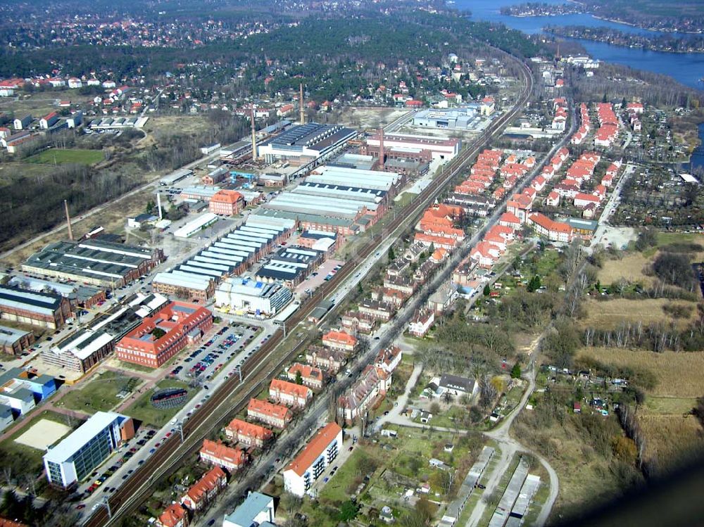 Luftbild Wildau - ehemalige Schwermaschinenbau-Gelände Wildau