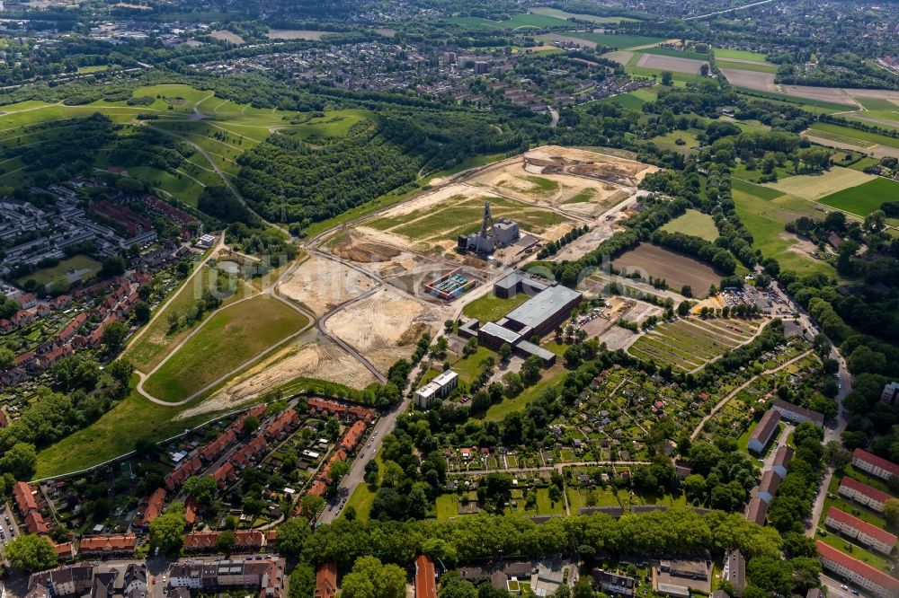 Luftbild Gelsenkirchen OT Buer - Ehemalige Zeche Hugo im Ortsteil Buer in Gelsenkirchen im Bundesland Nordrhein-Westfalen