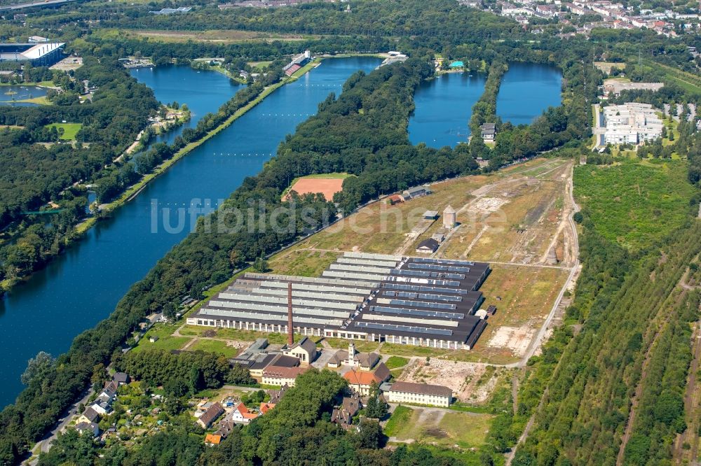 Luftaufnahme Duisburg - Ehemaligen Rangierbahnhof und Güterbahnhofsgelände in Duisburg im Bundesland Nordrhein-Westfalen, Deutschland