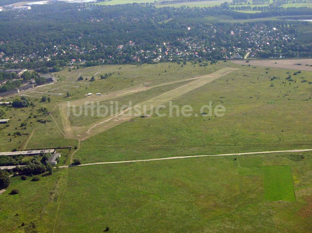 Rangsdorf von oben - Ehemaliger Flugplatz Rangsdorf