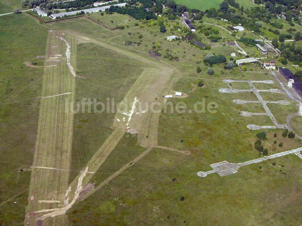 Luftbild Rangsdorf - Ehemaliger Flugplatz Rangsdorf