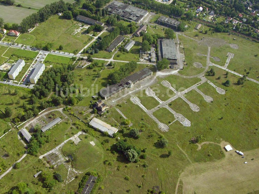 Luftbild Rangsdorf - Ehemaliger Flugplatz Rangsdorf