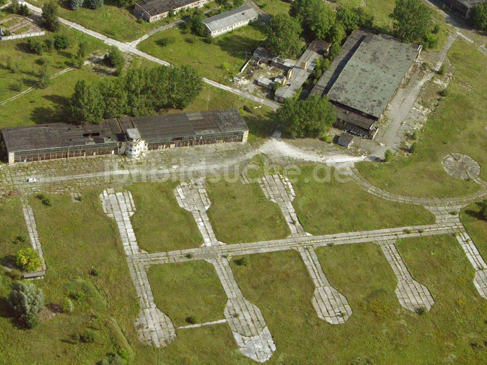 Luftaufnahme Rangsdorf - Ehemaliger Flugplatz Rangsdorf