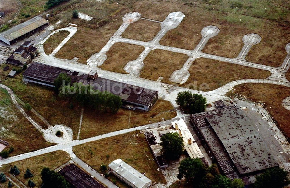 Luftaufnahme Rangsdorf - Ehemaliger Flugplatz in Rangsdorf im Bundesland Brandenburg, Deutschland