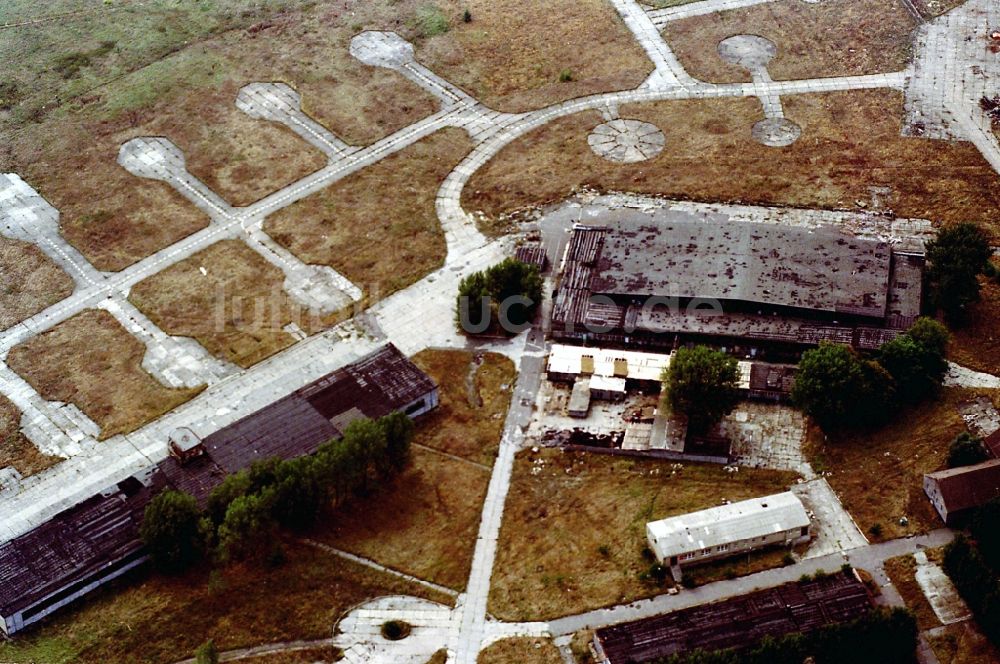 Luftbild Rangsdorf - Ehemaliger Flugplatz in Rangsdorf im Bundesland Brandenburg, Deutschland