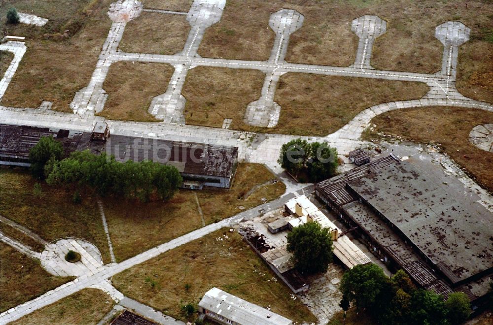 Luftaufnahme Rangsdorf - Ehemaliger Flugplatz in Rangsdorf im Bundesland Brandenburg, Deutschland