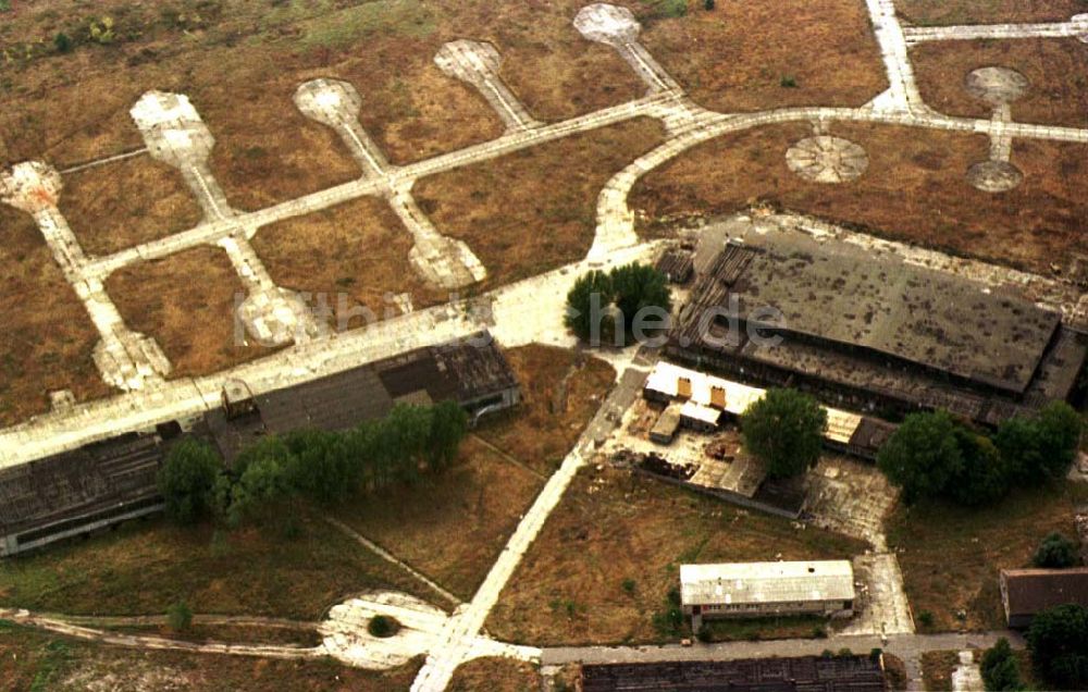 Luftbild Rangsdorf - ehemaliger russischer Helikopterflugplatz Rangsdorf