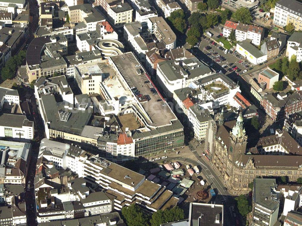 Wuppertal aus der Vogelperspektive: Ehemaliges Rathaus Elberfeld