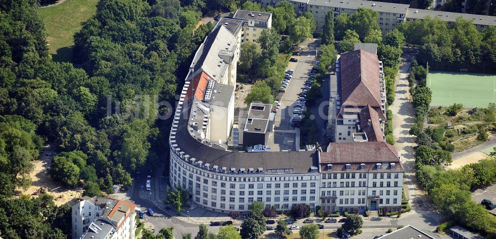 Berlin aus der Vogelperspektive: Ehemaliges RIAS-Gebäude in Berlin