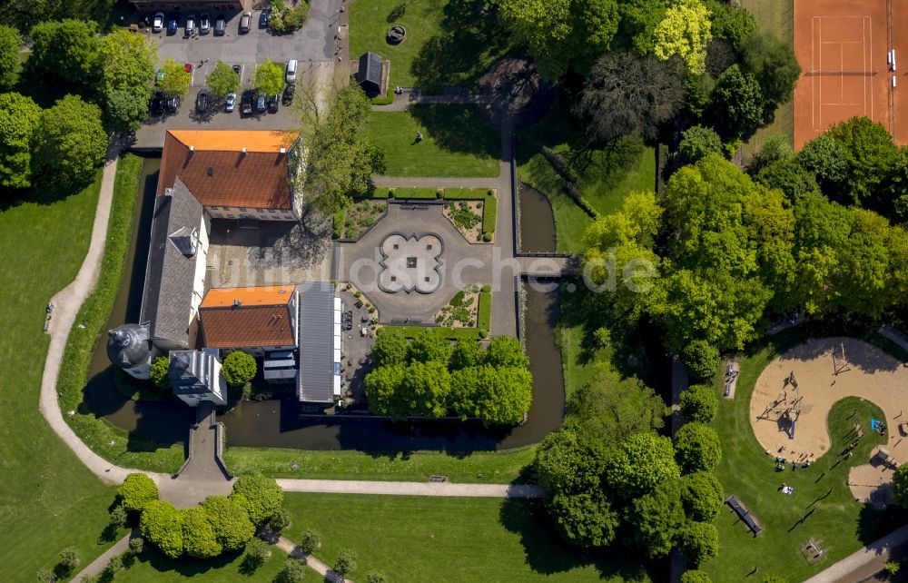 Schwelm aus der Vogelperspektive: Ehemaliges Rittergut Haus Martfeld bei Schwelm im Bundesland Nordrhein-Westfalen