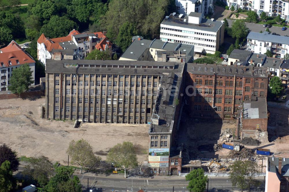 Luftaufnahme Magdeburg - Ehemaliges VEB Messgerätewerk Erich Weinert in Magdeburg-Buckau