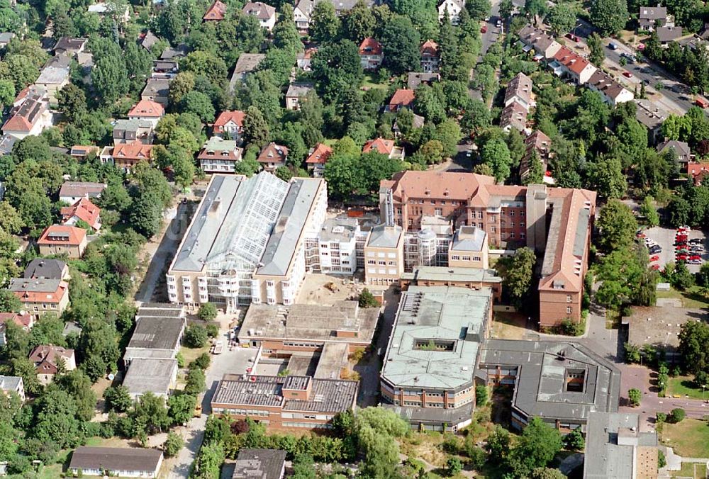 Berlin Dahlem von oben - 05.08.1995 Ehemaliges US-Wohnungen in Dahlem