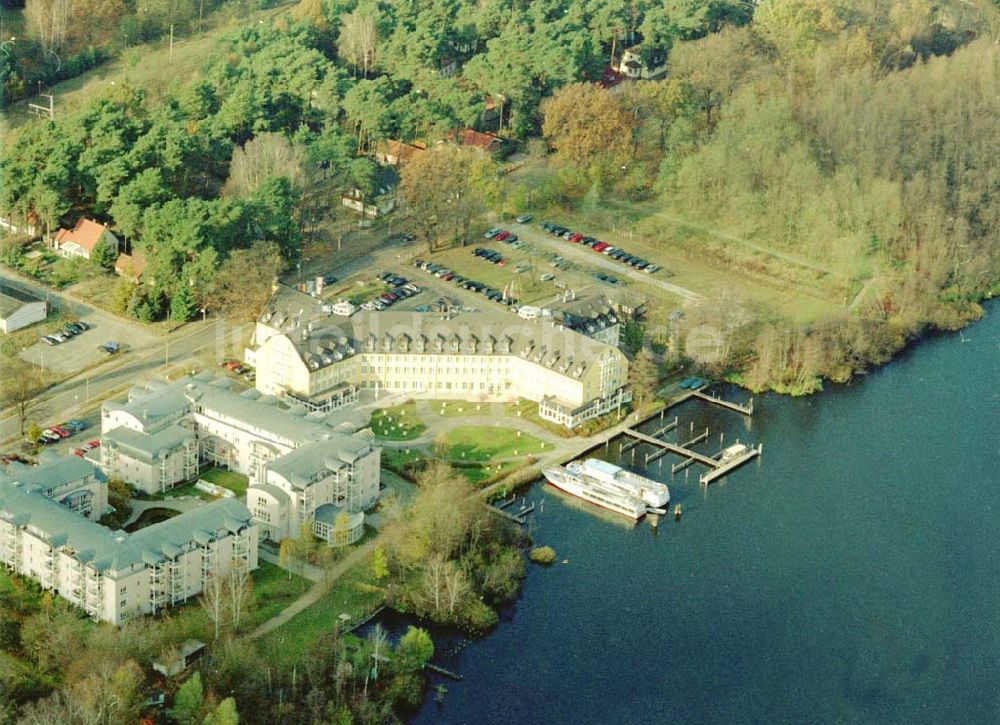 Luftaufnahme Eichwalde - Brandenburg - Eichwalde - Brandenburg Hotel am Zeuthener See 05.11.2002