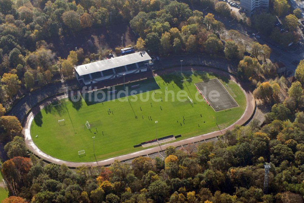 Luftaufnahme Hannover - Eilenriedestadion in Hannover