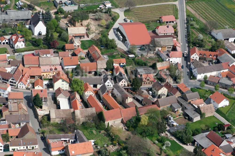 Luftbild Weinolsheim - Ein- und Mehrfamilienhäuser in Weinolsheim im Bundesland Rheinland-Pfalz