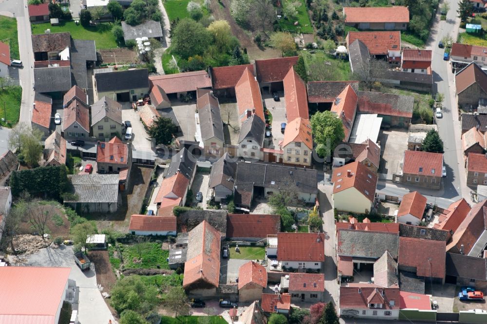 Luftaufnahme Weinolsheim - Ein- und Mehrfamilienhäuser in Weinolsheim im Bundesland Rheinland-Pfalz