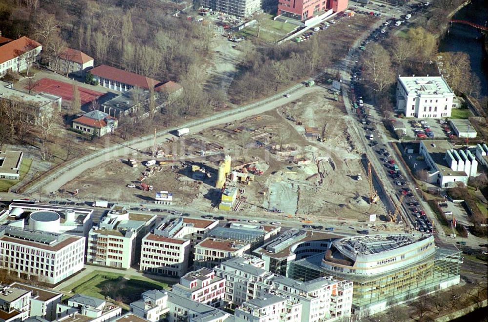 Berlin-Tiergarten von oben - Ein traditionelles Zentrum des historischen Berlins wird wieder zum Leben erweckt - die ehemalige „Untere Friedrichsvorstadt“