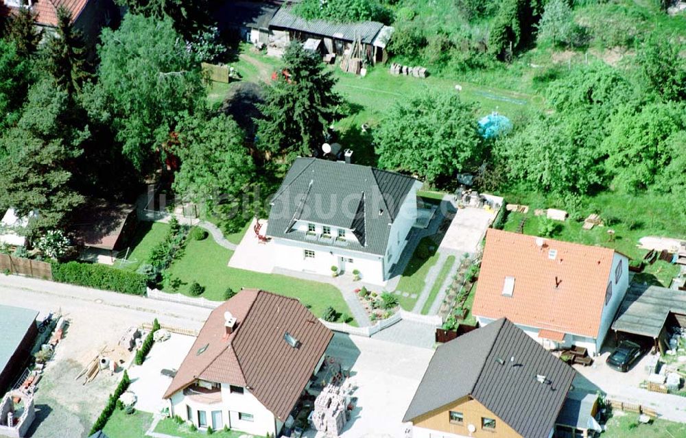 Luftaufnahme Mahlow / Brandenburg - Einfamilienhaus der Fam. Wartig in Mahlow / Brandenburg