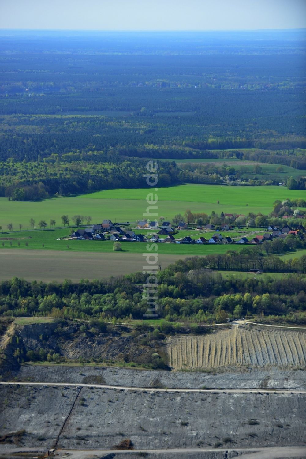 Luftaufnahme Rüdersdorf OT Alt-Rüdersdorf - Einfamilienhaus- Neubau Wohngebiet amHemmoor-Ring in Alt-Rüdersdorf, einem Ortsteil von Rüdersdorf im Bundesland Brandenburg