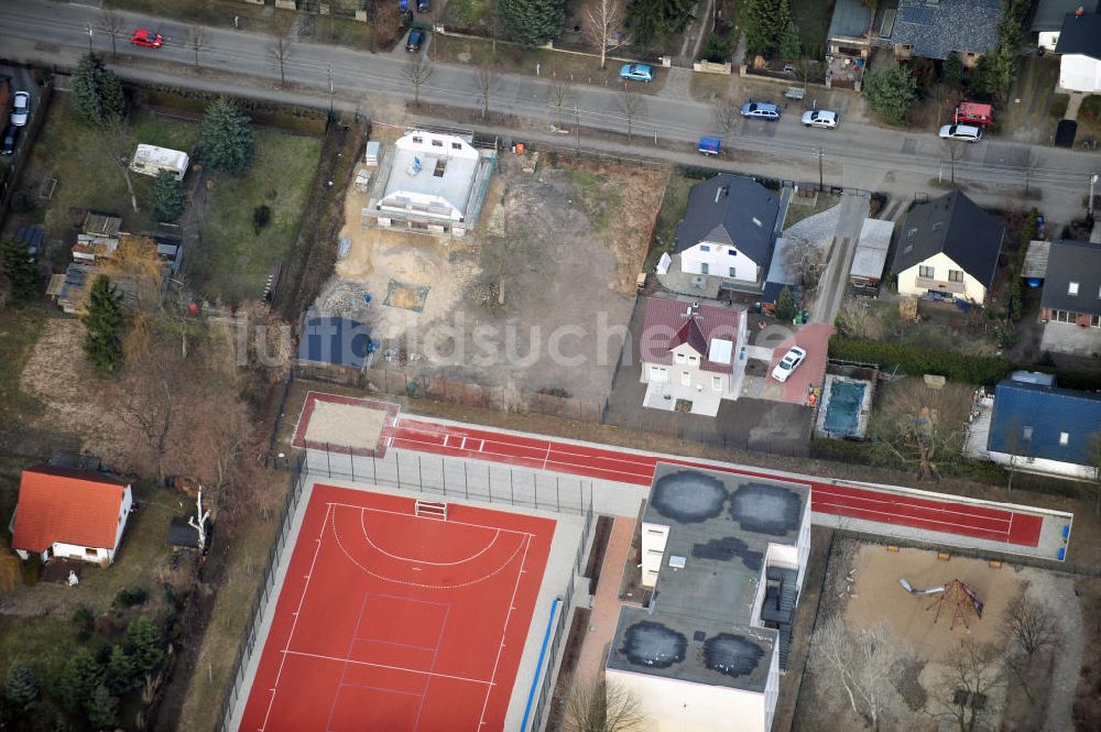 Luftaufnahme Berlin Kaulsdorf - Einfamilienhaus- Siedlung in Berlin-Kaulsdorf