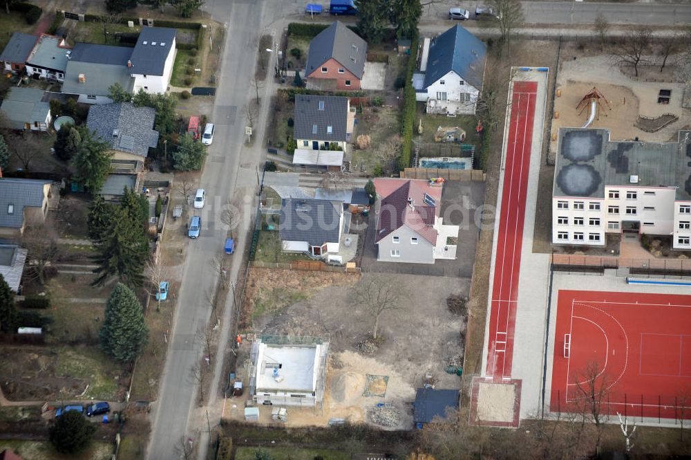 Berlin Kaulsdorf aus der Vogelperspektive: Einfamilienhaus- Siedlung in Berlin-Kaulsdorf