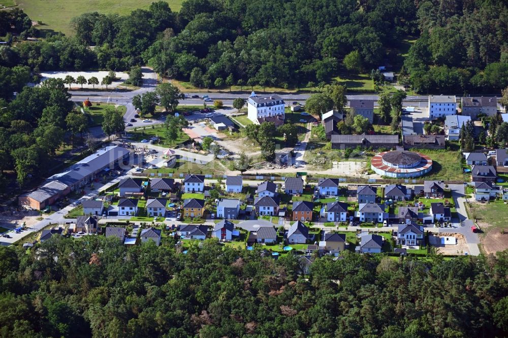 Luftaufnahme Hoppegarten - Einfamilienhaus- Siedlung Am Winterquartier ...