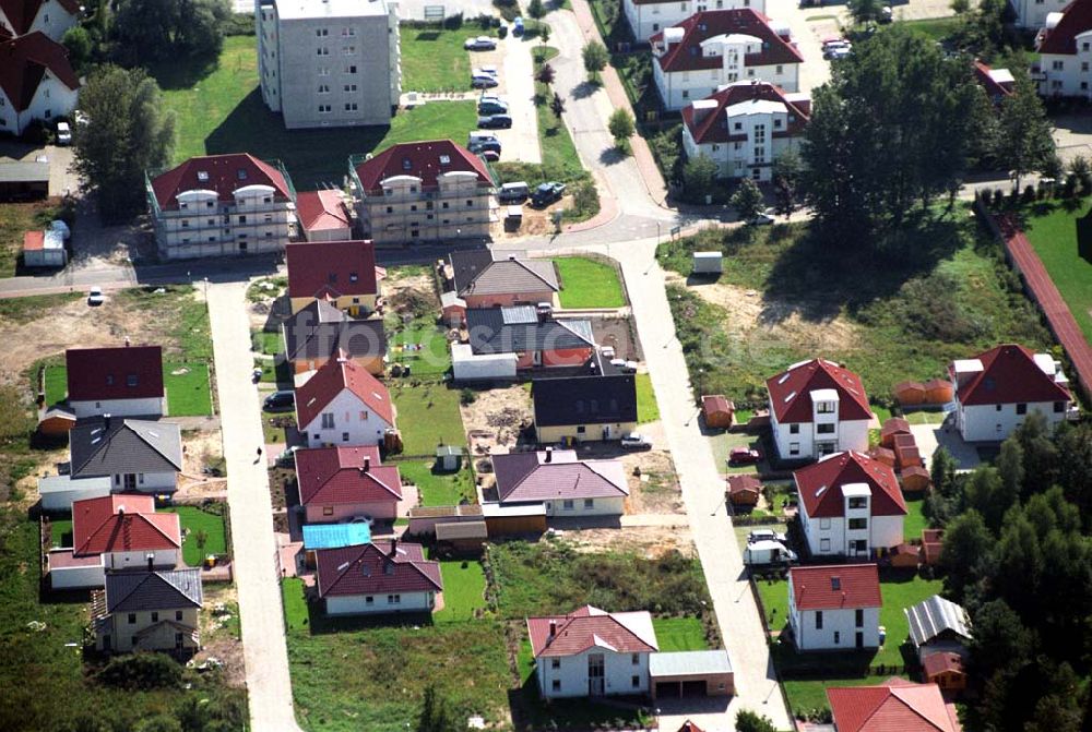 Graal-Müritz aus der Vogelperspektive: Einfamilienhäuser am Bauland Eselswiese der HAWO KG in Graal-Müritz