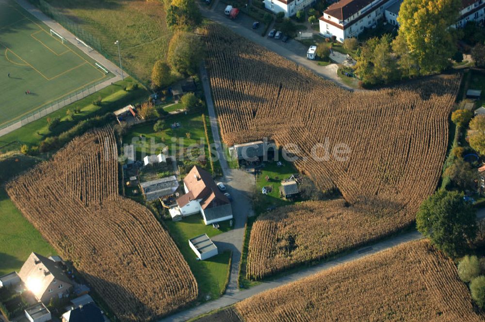 Luftbild Bergkamen - Einfamilienhäuser an der Hermann-Stehr-Straße in Bergkamen