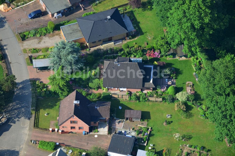 Steinburg OT Sprenge von oben - Einfamilienhäuser in Steinburg OT Sprenge im Bundesland Schleswig-Holstein