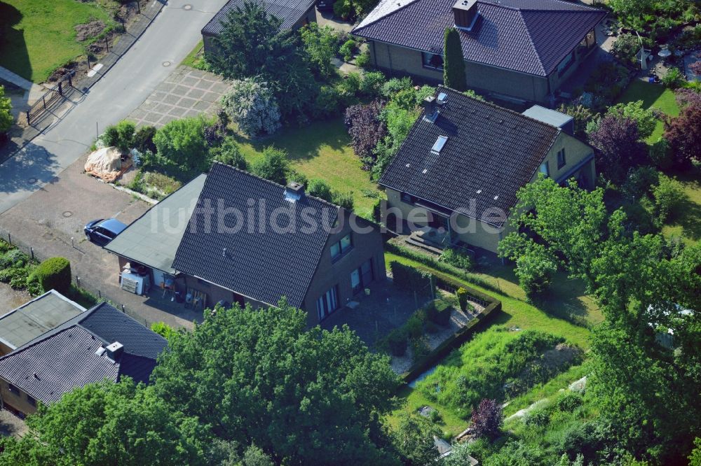 Luftaufnahme Steinburg OT Sprenge - Einfamilienhäuser in Steinburg OT Sprenge im Bundesland Schleswig-Holstein