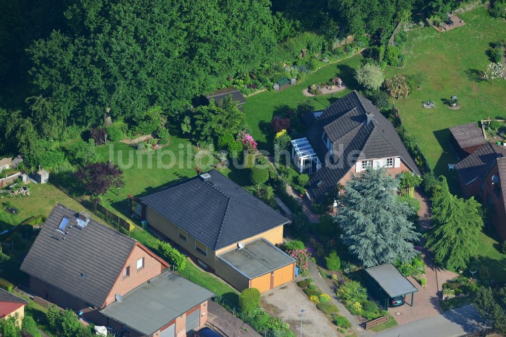 Luftbild Steinburg OT Sprenge - Einfamilienhäuser in Steinburg OT Sprenge im Bundesland Schleswig-Holstein