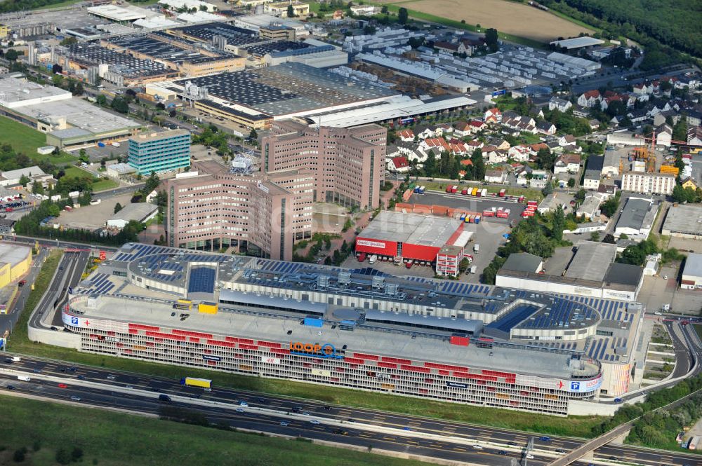 Luftbild Weiterstadt - Einkaufs- und Geschäftszentrum LOOP5 Shopping Centre in 64331 Weiterstadt