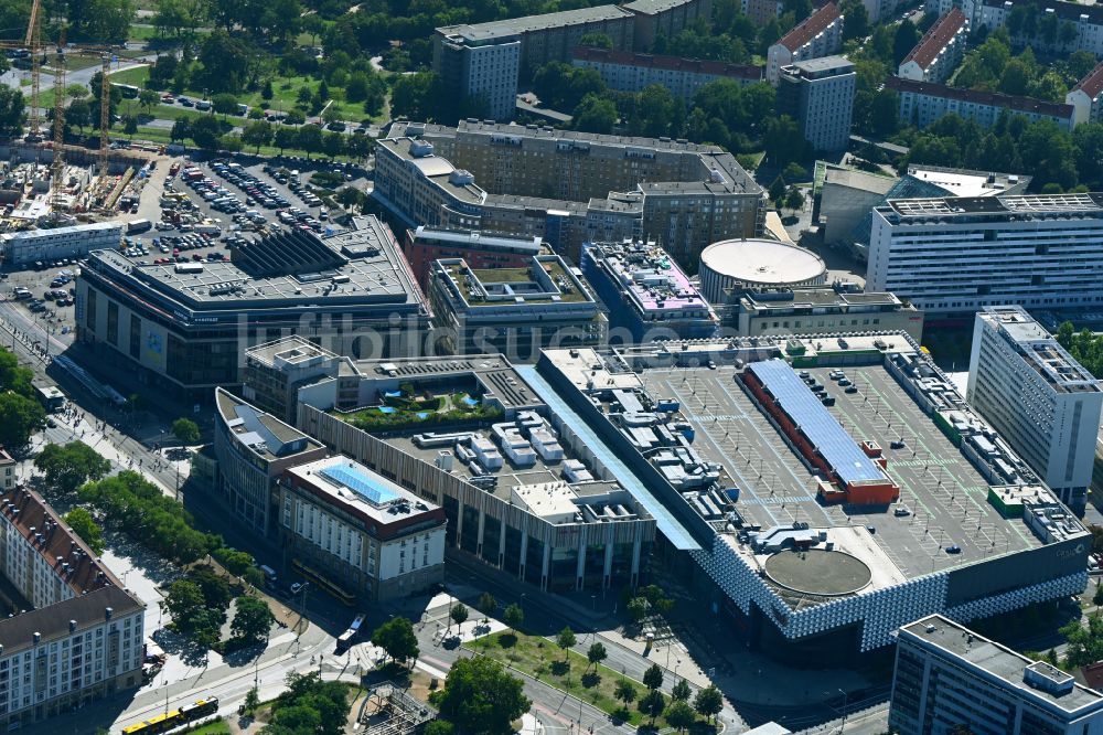 Luftbild Dresden - Einkaufs- Zentrum Centrum Galerie in Dresden im Bundesland Sachsen, Deutschland