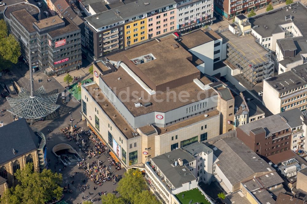 Luftbild Dortmund - Einkaufs- Zentrum C&A in Dortmund im Bundesland Nordrhein-Westfalen, Deutschland