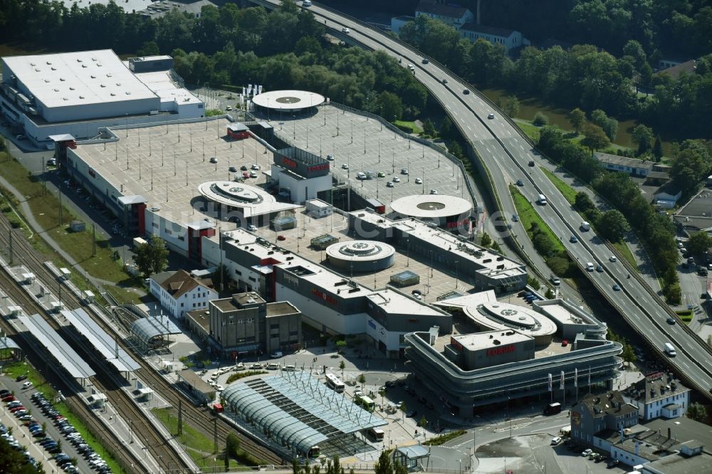 Wetzlar aus der Vogelperspektive: Einkaufs- Zentrum Forum Wetzlar in Wetzlar im Bundesland Hessen, Deutschland