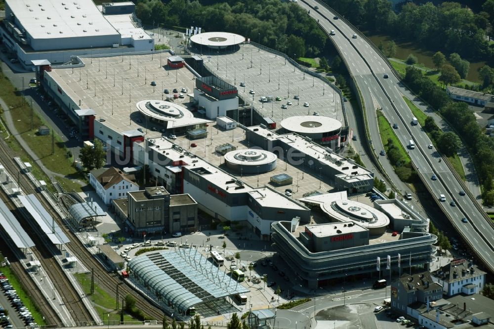 Luftbild Wetzlar - Einkaufs- Zentrum Forum Wetzlar in Wetzlar im Bundesland Hessen, Deutschland