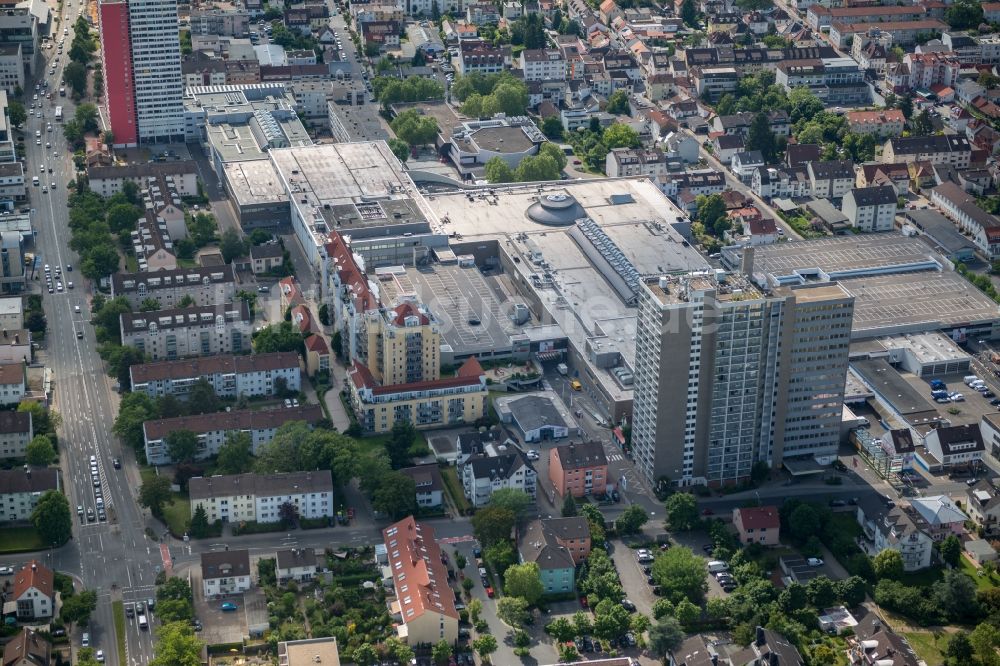 Luftaufnahme Neu-Isenburg - Einkaufs- Zentrum Isenburg-Zentrum in Neu-Isenburg im Bundesland Hessen, Deutschland