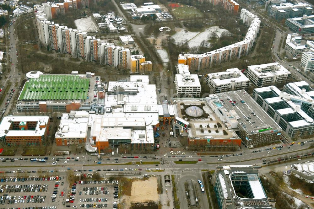 Luftbild München - Einkaufs- Zentrum PEP Neuperlach in München im Bundesland Bayern, Deutschland