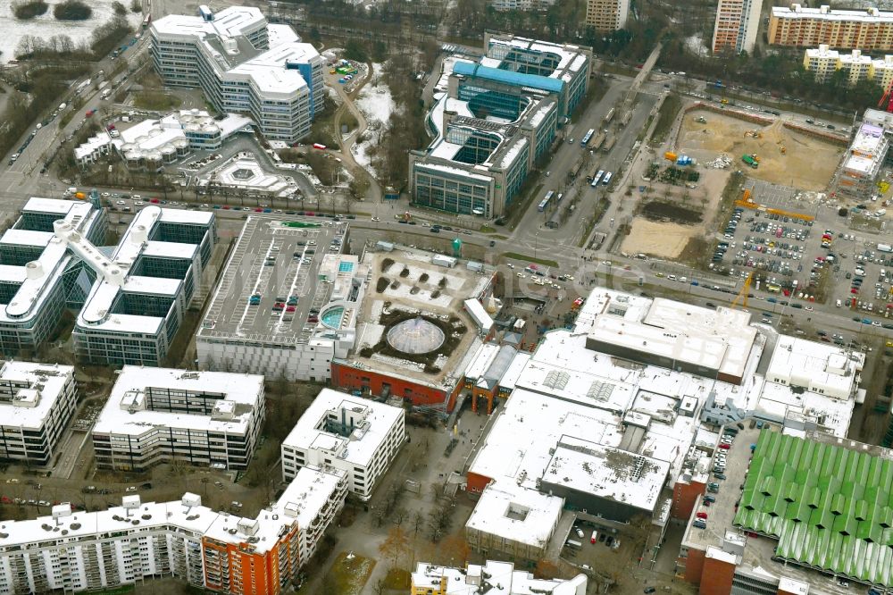 München aus der Vogelperspektive: Einkaufs- Zentrum PEP Neuperlach in München im Bundesland Bayern, Deutschland