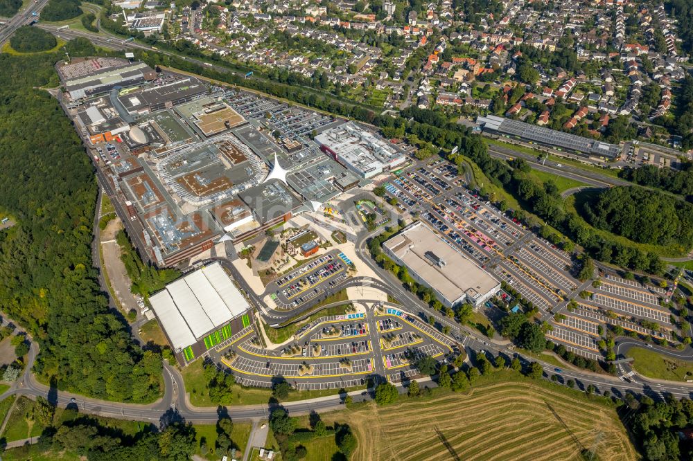 Luftaufnahme Bochum - Einkaufs- Zentrum Ruhr Park in Bochum im Bundesland Nordrhein-Westfalen, Deutschland