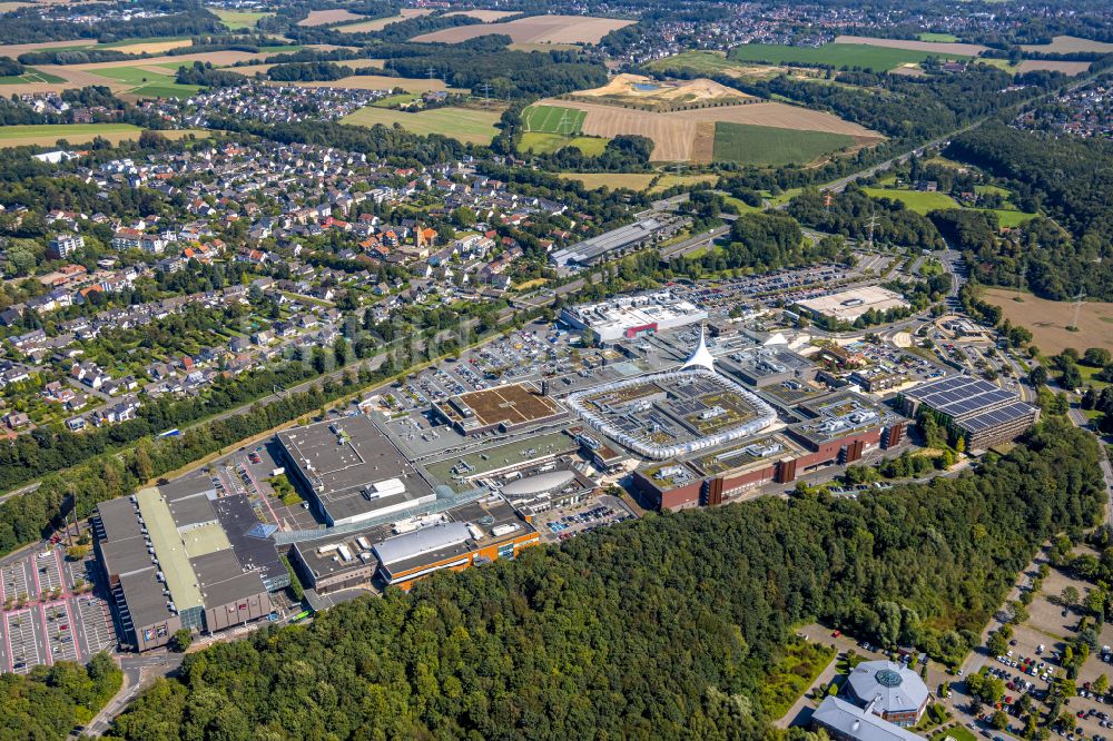 Bochum von oben - Einkaufs- Zentrum Ruhr Park in Bochum im Bundesland Nordrhein-Westfalen, Deutschland