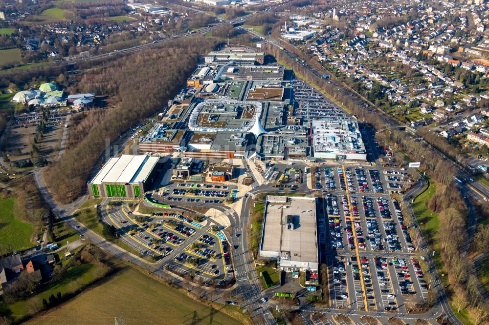 Luftbild Bochum - Einkaufs- Zentrum Ruhr Park im Ortsteil Harpen in Bochum im Bundesland Nordrhein-Westfalen, Deutschland