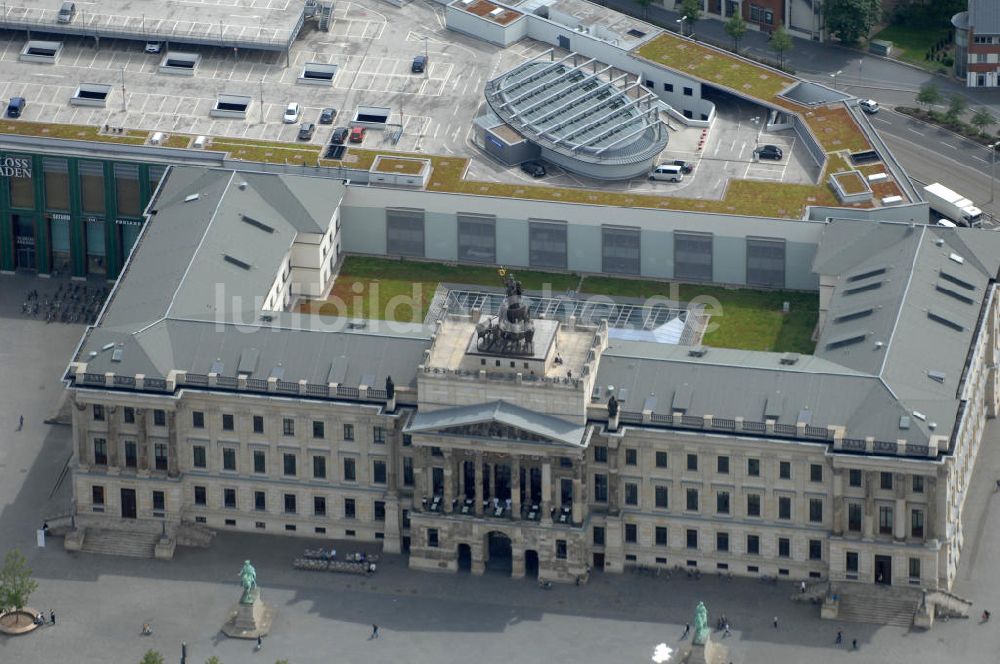 Luftbild Braunschweig - Einkaufscenter Schloss Arkaden Braunschweig