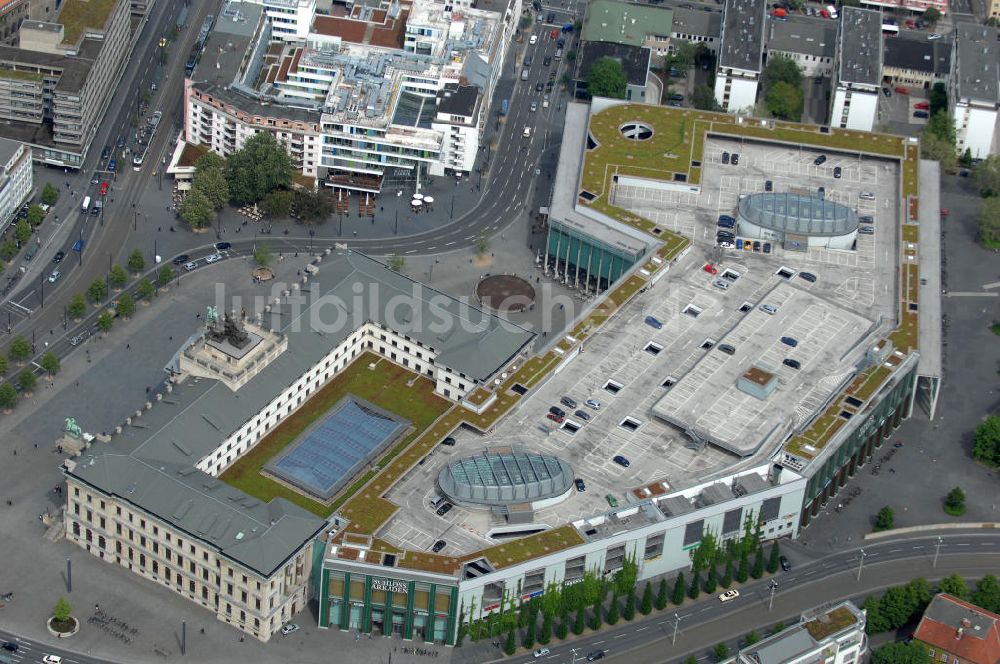 Luftbild Braunschweig - Einkaufscenter Schloss Arkaden Braunschweig